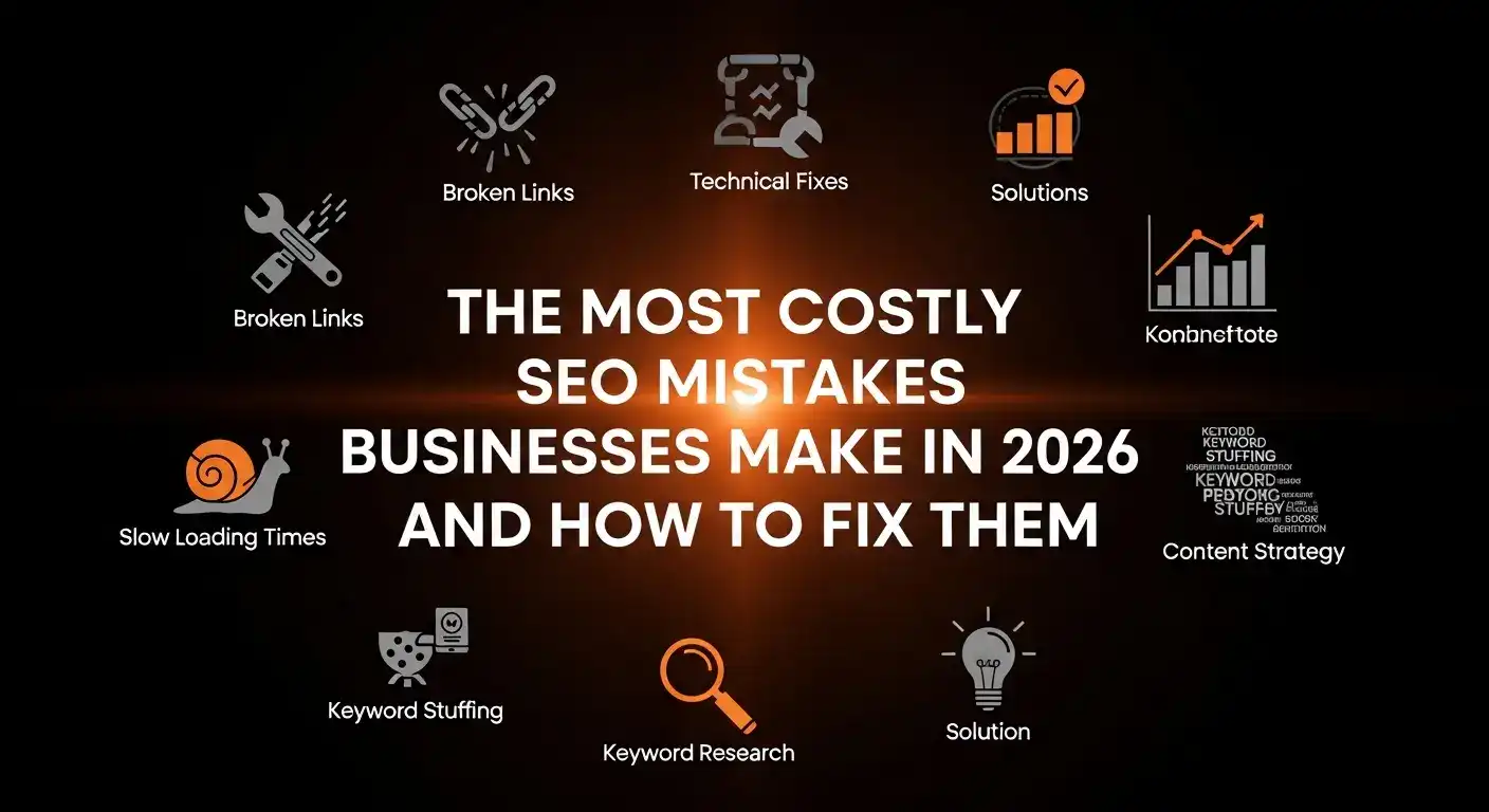The Most Costly SEO Mistakes Businesses Make in 2026 and How to Fix Them
